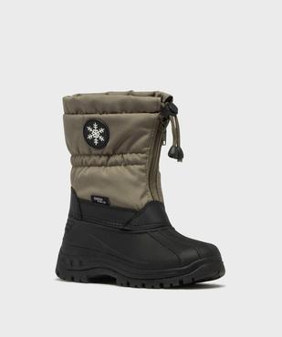 Après-ski fourrés chauds et imperméables garçon vue2 - BUGGY - GEMO