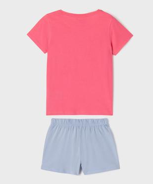 Pyjashort bicolore avec motif Stitch fille - Disney vue4 - LILO & STITCH - GEMO