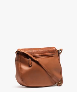 Sac besace femme multimatière look boho vue2 - GEMO (ACCESS) - GEMO