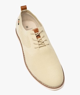 Derby en mesh sur semelle sport homme - Mario Baldano vue5 - MARIO BALDANO - GEMO
