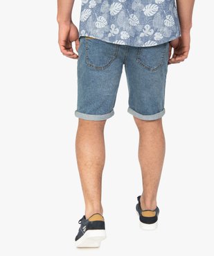 Bermuda homme en jean avec ceinture - Roadsign vue3 - ROADSIGN - GEMO
