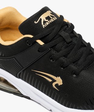 Baskets basses texturées - Airness vue6 - AIRNESS - GEMO