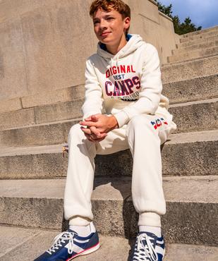 Sweat à capuche avec inscriptions garçon - Camps United vue1 - CAMPS - GEMO