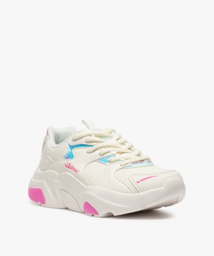 Baskets femme running avec détails irisés – LA Gear vue2 - L.A. GEAR - GEMO