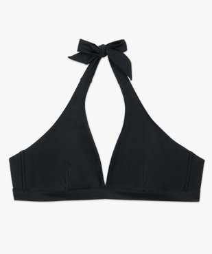Haut de maillot de bain femme triangle foulard vue4 - GEMO (PLAGE) - GEMO