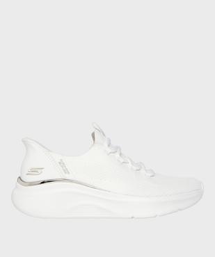 Baskets running Bobs en mesh faciles à enfiler femme - Skechers vue1 - SKECHERS - GEMO