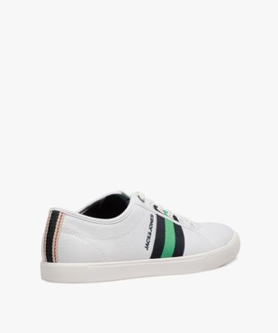 Tennis homme en toile à bandes contrastées – Jack & Jones vue4 - JACK & JONES - Nikesneakers