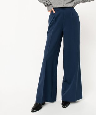 Pantalon de costume coupe large femme vue1 - GEMO(FEMME PAP) - GEMO