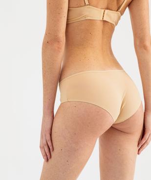 Shorties unis en microfibre femme (lot de 2) vue10 - GEMO 4G FEMME - GEMO