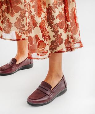 Mocassin confort avec dessus irisé femme vue7 - G'FLEX - GEMO