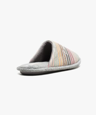 Chaussons mules rayés - Little Marcel vue4 - LITTLE MARCEL - GEMO