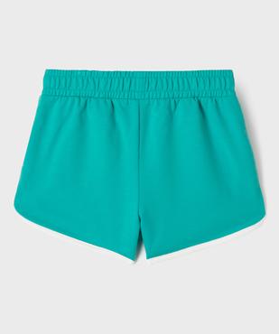 Short en maille avec taille élastique fille vue5 - GEMO (ENFANT) - GEMO