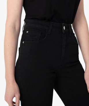 Jean femme coupe Mom taille haute vue2 - GEMO(FEMME PAP) - GEMO