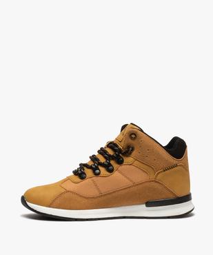 Baskets garçon mid-cut à lacets – Kappa Kensington vue3 - KAPPA - GEMO
