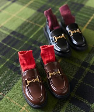 Mocassins vernis à épaisse semelle femme - LuluCastagnette vue7 - LULUCASTAGNETTE - GEMO