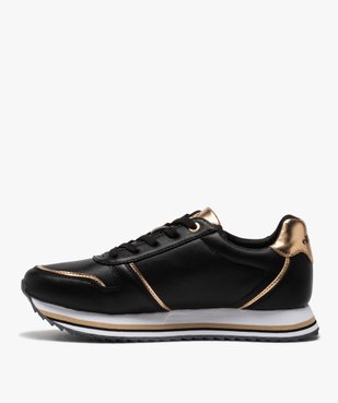 Baskets femme zippées à semelle épaisse - Ellesse vue3 - ELLESSE - GEMO