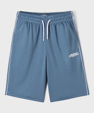 Short de sport en mesh léger à taille élastiqué garçon vue1 - GEMO (JUNIOR) - GEMO