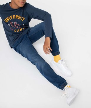 Jegging garçon délavé à taille élastiquée - Camps United vue1 - CAMPS UNITED - GEMO