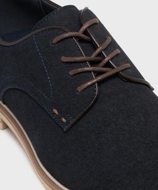 Derbies dessus suédine homme - Mario Baldano vue7 - MARIO BALDANO - GEMO