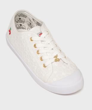 Tennis en toile à semelle fine et bout couvert femme - Le Temps des Cerises vue5 - SHOES BY LTDC - GEMO