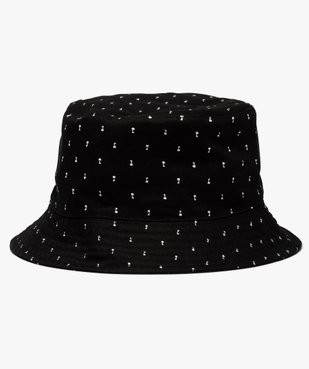Chapeau homme forme bob avec micro motifs vue1 - GEMO (ACCESS) - GEMO