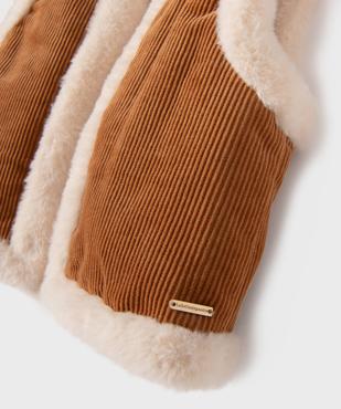 Veste sans manches réversible bébé fille - LuluCastagnette vue2 - LULUCASTAGNETTE - GEMO