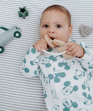 Pyjama dors-bien avec motifs Mickey bébé garçon - Disney  vue5 - DISNEY BABY - GEMO