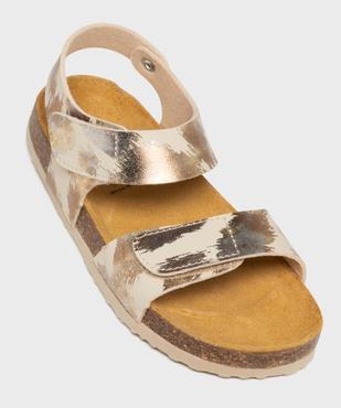 Sandales à scratch et semelle intérieure cuir fille - Lovely Wings vue5 - LOVELY WINGS - GEMO