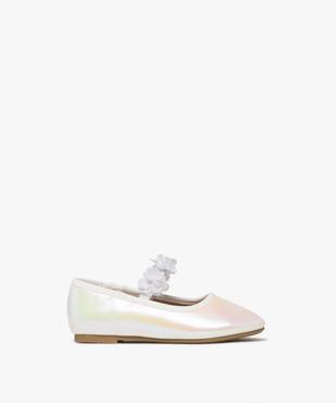 Ballerines irisées avec brides à fleurs fille - Lovely Wings vue3 - LOVELY WINGS - GEMO