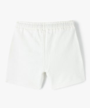 Short bébé garçon en maille avec poche latérale vue3 - GEMO(BEBE DEBT) - GEMO