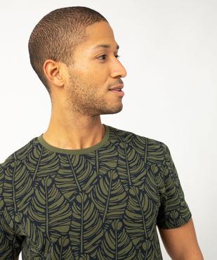 Tee-shirt manches courtes imprimé homme vue5 - GEMO 4G HOMME - GEMO