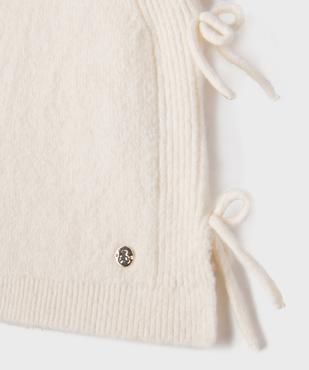 Pull sans manches en maille douillette extensible fille - LuluCastagnette vue2 - LULUCASTAGNETTE - GEMO