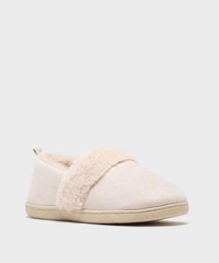 Chaussons à paillettes avec doublure chaude femme vue2 - GEMO 4G FEMME - GEMO