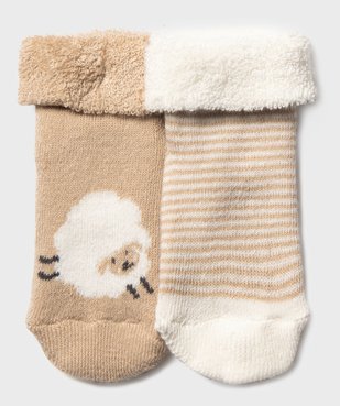 Bottons intérieur bouclette bébé (lot de 2) vue1 - GEMO 4G BEBE - GEMO