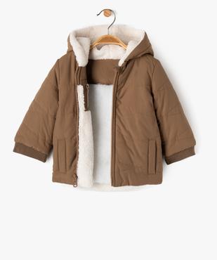 Blouson à capuche chaud et réversible bébé garçon vue6 - GEMO 4G BEBE - GEMO