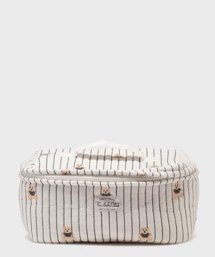 Trousse de beauté matelassée à motifs oursons - LuluCastagnette vue1 - LULU CASTAGNETT - GEMO