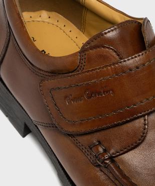 Chaussures bateau homme confort dessus cuir uni vue13 - PIERRE CARDIN CONFORT - GEMO