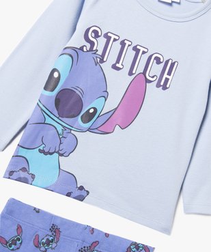 Pyjama bébé 2 pièces imprimé Stitch - Disney vue2 - DISNEY BABY - GEMO