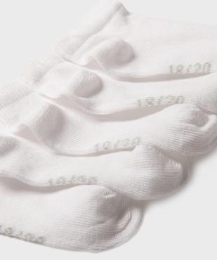 Chaussettes ultra courtes unies bébé (lot de 5) vue2 - GEMO 4G BEBE - GEMO