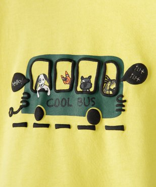 Tee-shirt bébé garçon à manches courtes avec motifs vue3 - GEMO 4G BEBE - GEMO