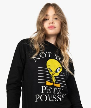 Sweat femme avec motif Titi sur l’avant – Looney Tunes vue2 - GEMO(FEMME PAP) - GEMO