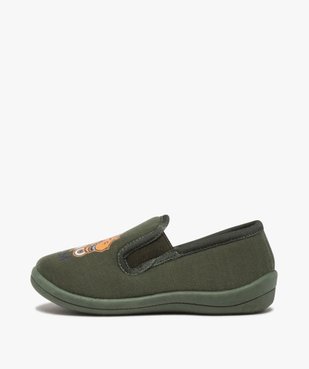 Chaussons garçon en jersey imprimé Dino Team vue3 - Nikesneakers C4G GARCON - Nikesneakers