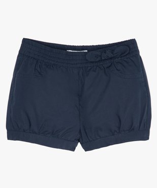 Short bébé fille bloomer à taille élastiquée vue1 - GEMO(BEBE DEBT) - GEMO