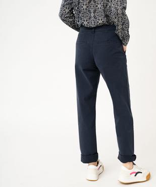 Pantalon chino coupe regular femme vue3 - GEMO(FEMME PAP) - GEMO