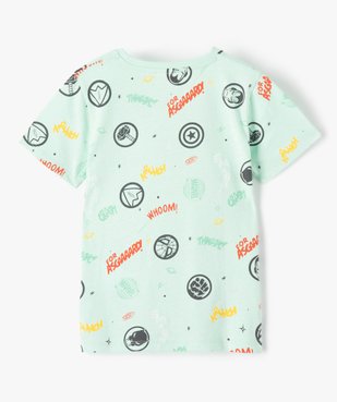 Tee-shirt garçon à manches courtes imprimé Avengers - Marvel vue3 - AVENGERS - GEMO