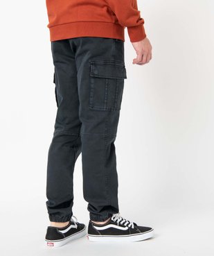 Pantalon homme cargo coupe Straight vue3 - GEMO 4G HOMME - GEMO