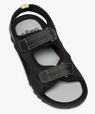 Sandales garçon à semelle crantée et fermeture scratch vue5 - GEMO (ENFANT) - GEMO