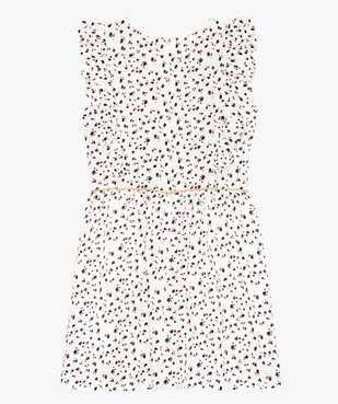 Robe fille imprimée à manches volantées vue3 - GEMO (ENFANT) - GEMO