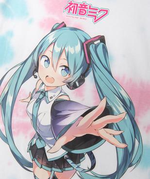 Tee-shirt à manches courtes avec motif Hatsune Miku fille - Crypton vue2 - HATSUNE MIKU - GEMO