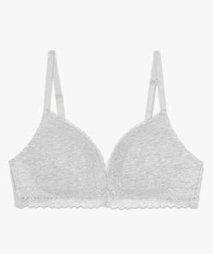Soutien-gorge femme triangle à bonnets paddés vue4 - GEMO(HOMWR FEM) - GEMO